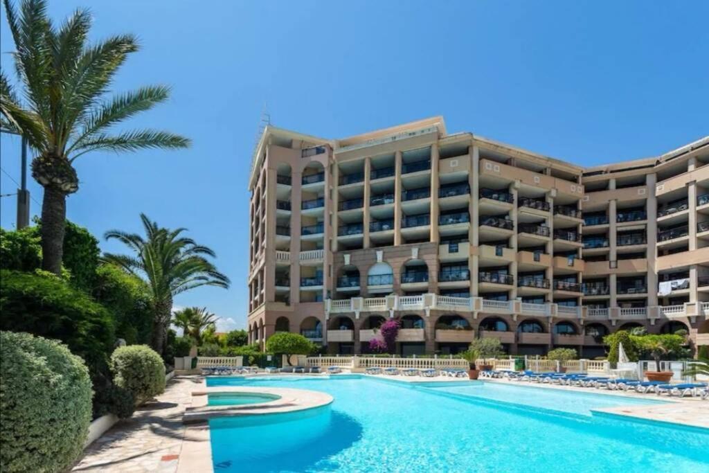 Appartement vue mer vue piscine Cannes Extérieur photo